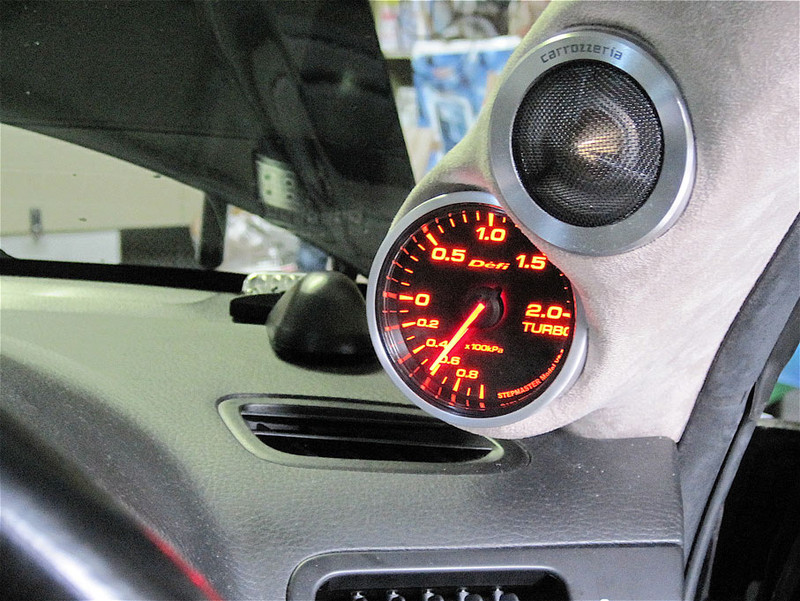 Defi Racer Gauge Boost Meter（ブースト計）の取り付け: 自動車情報局